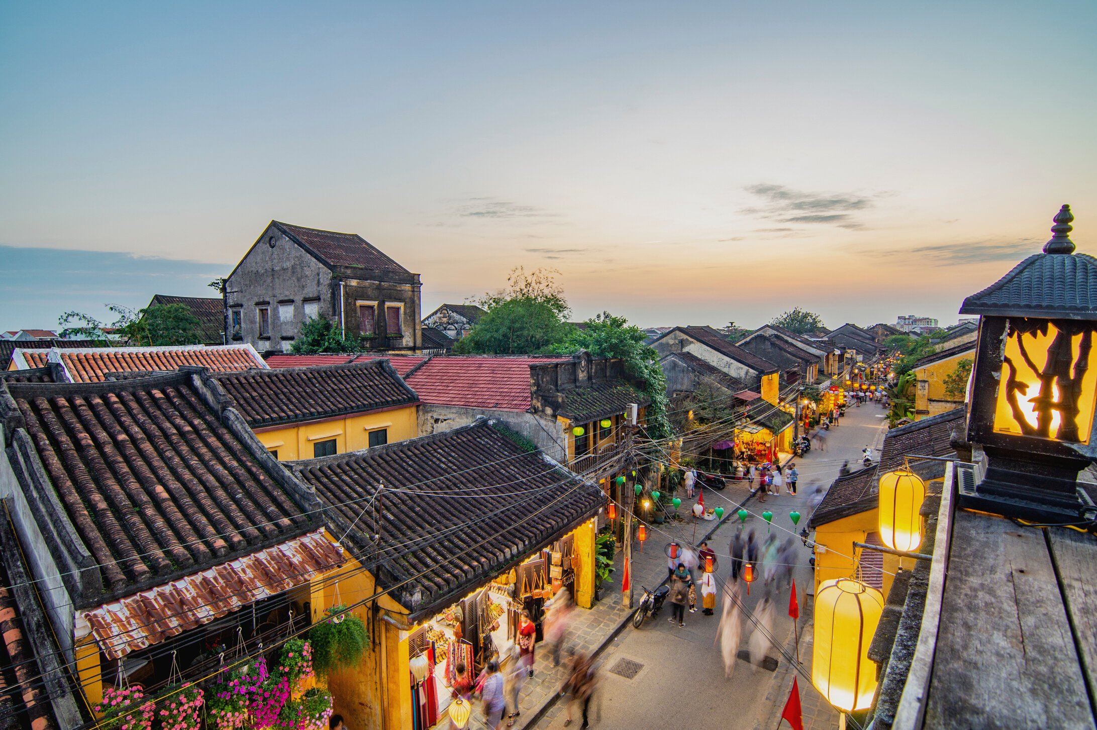 Hoi An ancient town at sunset